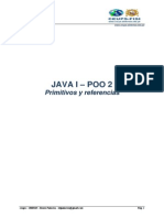 2.MJAVA1 - POO-2 Primitivas y Referencias