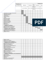 Formato de Diagrama de Gantt