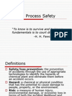 Chemical Process Safety