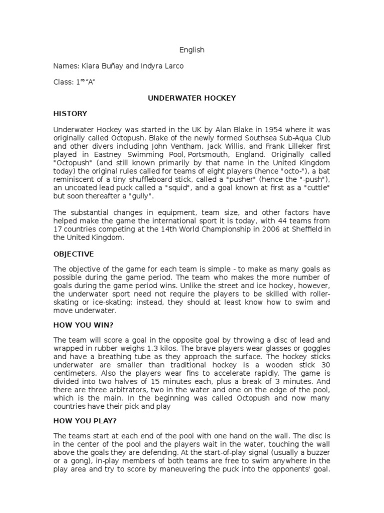 An InDepth Look at the History, Rules, Equipment, and Global