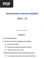 02b Deterministic Inventory Models