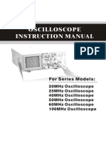 Manual de Osciloscopio