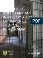 Practices and Standards in The System of Juvenile Justice in Romania PDF