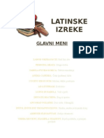 LATINSKE IZREKE