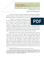 A INFÂNCIA BRASILEIRA EM DEBATE PARTIR DA PROMULGAÇÃO DA LEI DO VENTRE LIVRE