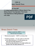 CSE 12 Binary Search Trees
