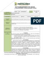 Plano de Aula (2) - InstrumentalizaÃ Ã o ExpressÃ o Corporal (MÃ-mica, Pantomima, Musical) - 02 de MarÃ o Ã 02 de Abril