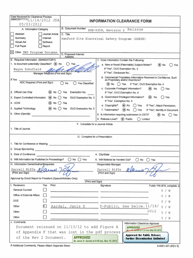 DOE0359 Hanford Site Electrical Safety Program PDF Electrician