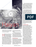 Rice Today Vol. 14, No. 1 Bouncing Back From Typhoon Haiyan