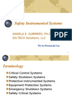 Safety Instrumented Systems Angela Summers