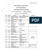 Rancangan Aktiviti Tahunan