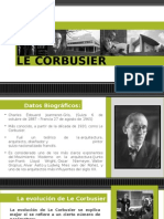 Le Corbusier, arquitecto moderno