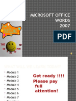 Microsoft Office Words 2007