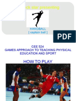 Handball Play Practice