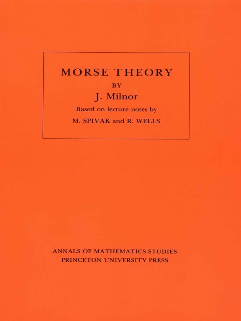 Milnor. Morse Theory PDF PDF