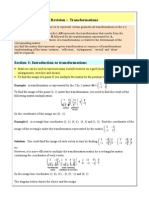 Revision Matrices and Transformations Version 2