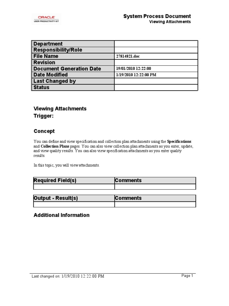 Viewing Attachments Procedure Guide | PDF | Specification (Technical ...