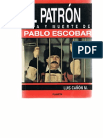 LuisCanonM Vida y Muerte de PabloEscobar Planeta 1994