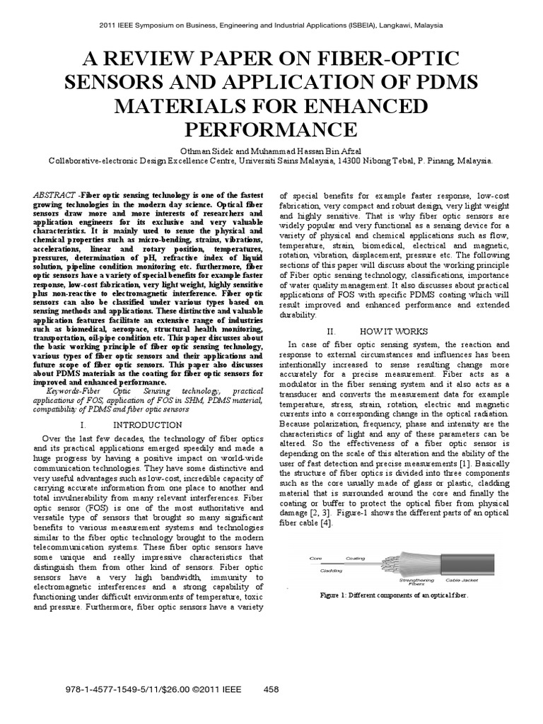 Principle of fibre optics image