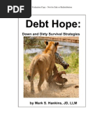 Download Debt Hope Down and Dirty Survival Strategies Evaluation Version Complete by DebtHope SN25443175 doc pdf