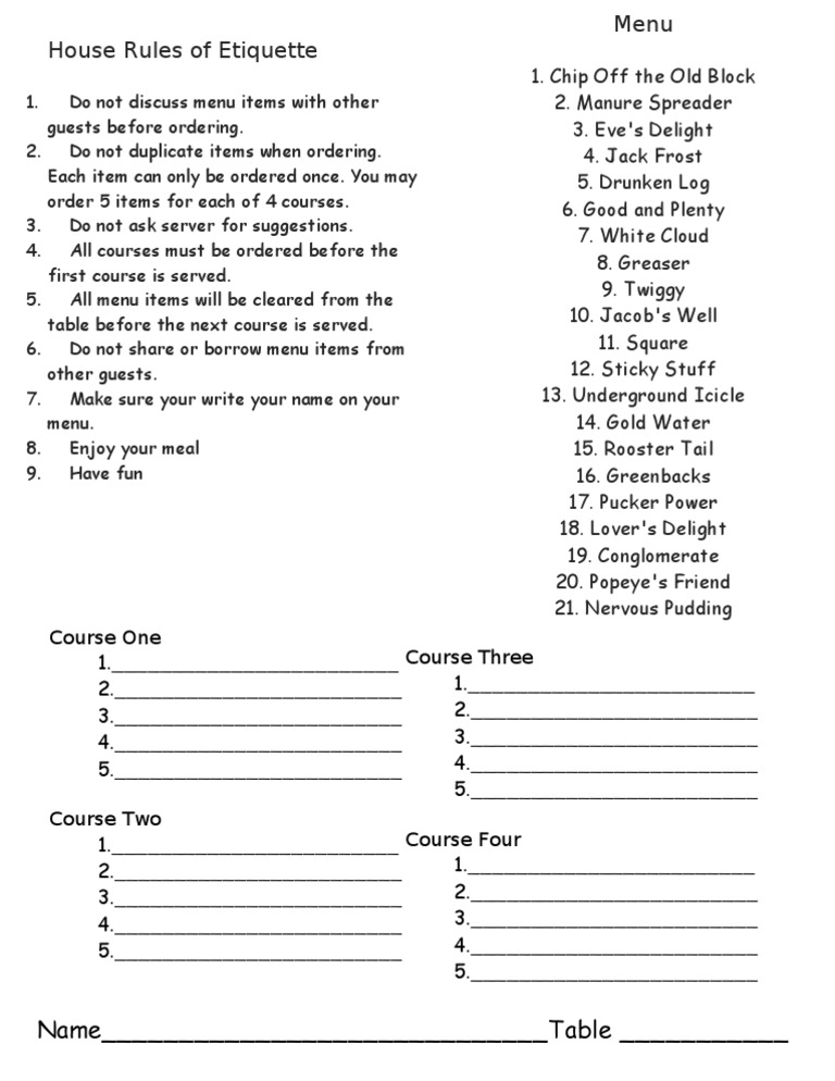 Daisy May Diner Menu PDF Food And Drink