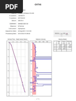 Vertical Time - Depth Below Datum Velocity Intervals Velocity Model