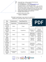 Programma Calendario 2015 Amissi Del Piovego