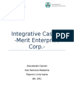 Integrative Case 1 - Merit Enterprise Corp