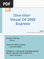 Dive Into Visual C# 2008 Express