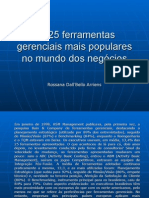 As 25 Ferramentas Gerenciais Mais Populares No Mundo