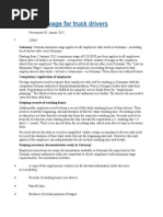 Minimum Wage for Truck Drivers