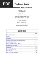 Download The Paper Doctor a Vibrational Medicine Cabinet by CEF041941 SN25445686 doc pdf