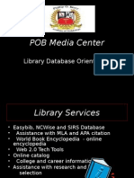 Pob Library Orientation-7 2014