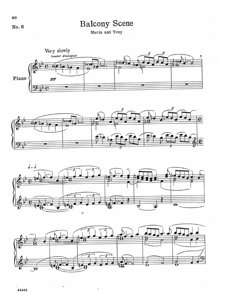 Tonight West Side Story Vocal Score Pdf