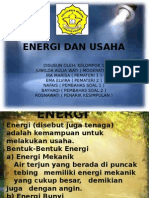 Power Point Energi Dan Usaha (Fisika) Jurusan T. Sipil Ruang b1 Kel. 1