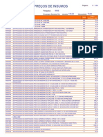 Precos Insumos Sp Fev 2014 Sem Desoneração