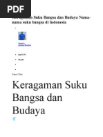 Download Keragaman Suku Bangsa Dan Budaya Nama by Bachrul Ulumb SN254463364 doc pdf