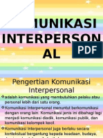 Komunikasi Interpersonal