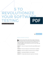 5 Ways To Revolutionize Your Software Testing