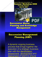 Succession Management Planning