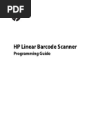 HP Linear Barcode Scanner Programming Guide