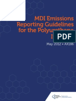 MDI Emissions Reporting Guidelines For The Polyurethane Industry