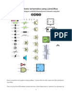 Electronics schematics in LibreOffice Draw