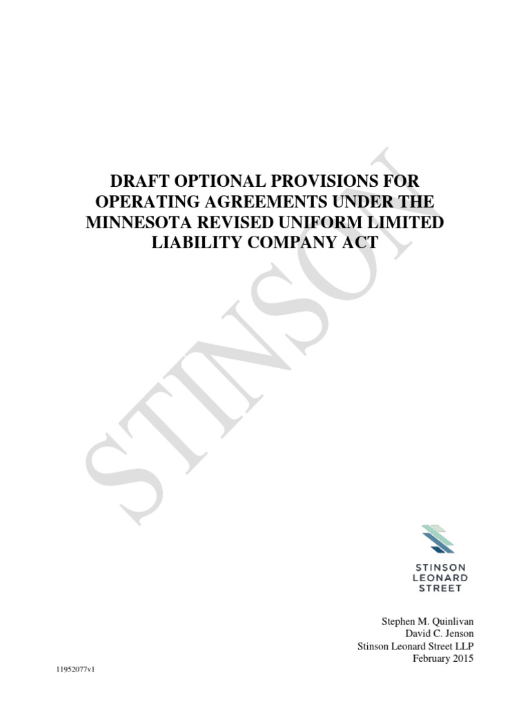 Uniform indemnification agreement