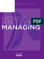 Managing - Henry Mintzberg - Cap. 1