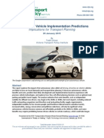 AV Impacts on Transport: Benefits, but Widespread Effects Not Until 2040s