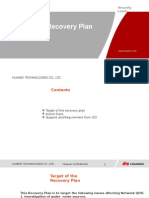 QOS Recovery Plan: Security Level