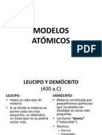 1.4 Modelos Atómicos