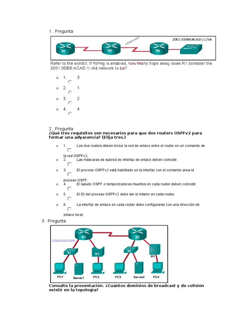Examen final ccna 2 enrutador computaci n direcci n ip