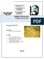 Informe 4 de Fritura